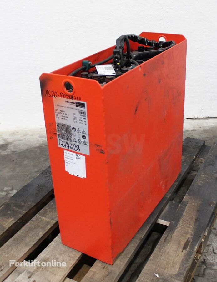 Gruma 24 Volt 2 PzV 200 Ah forklift battery